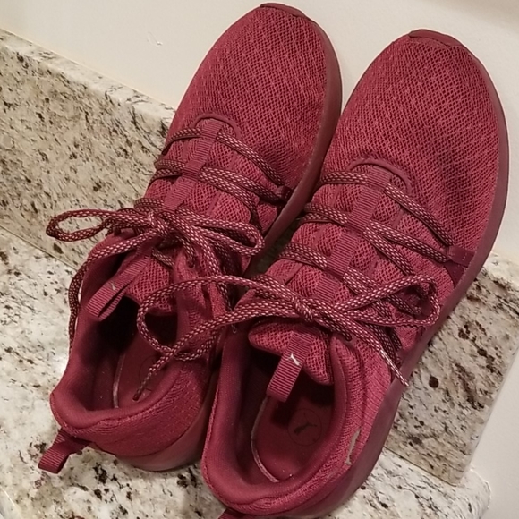 Puma Shoes - PUMA Burgundy Sneakers